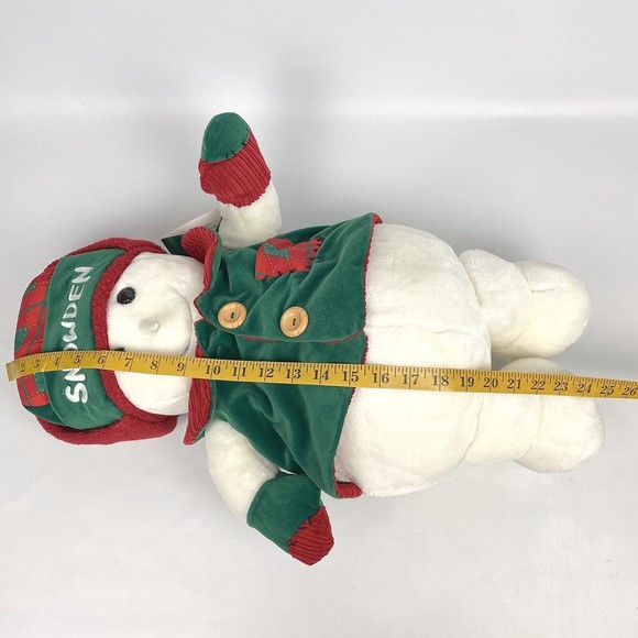 VTG NOS 1998 Snowden Plush Snowman Christmas 24” Commonwealth Target w/ Tags - Picture 15 of 15
